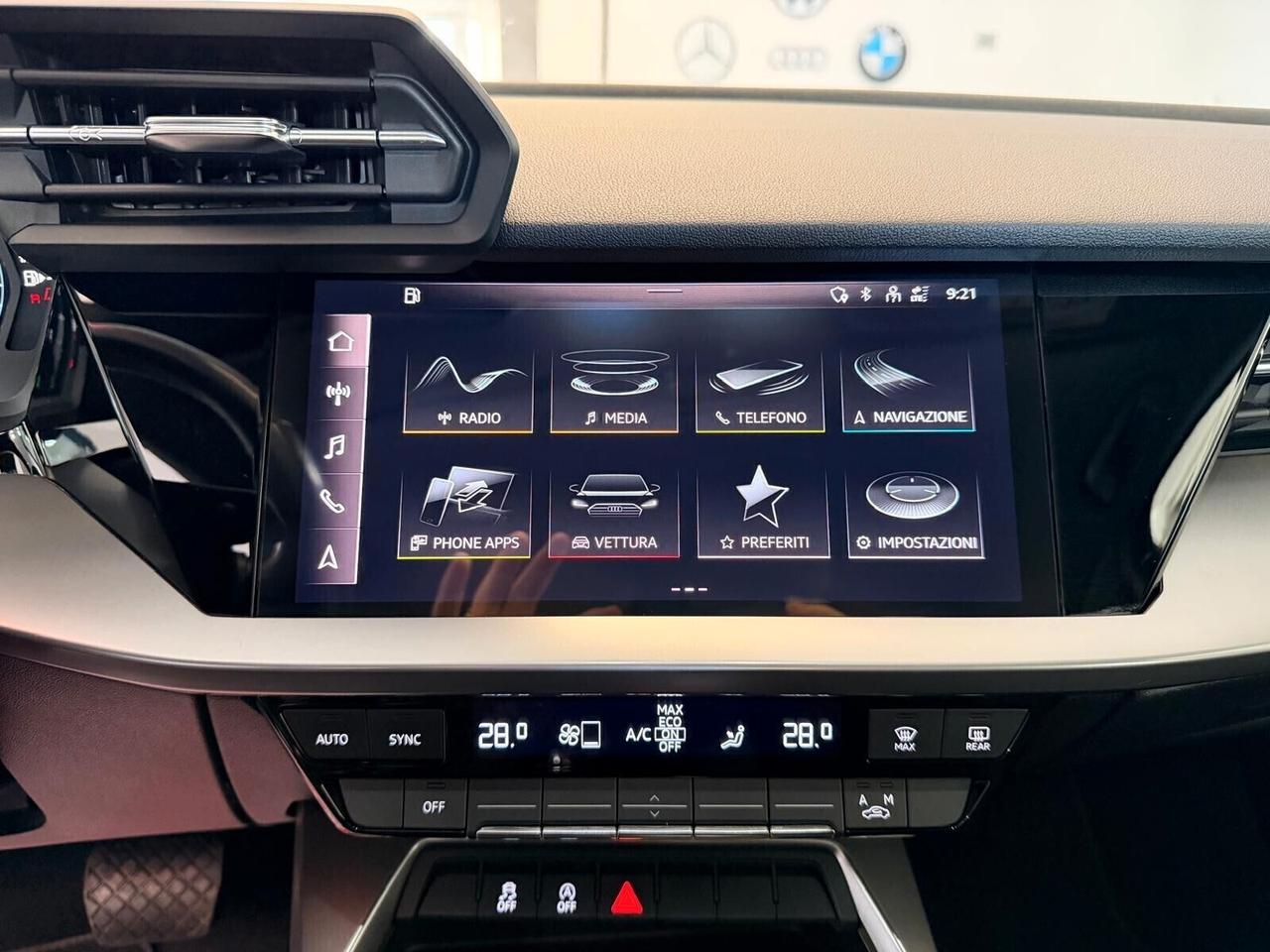 Audi A3 SPB 35 TFSI S tronic Metano