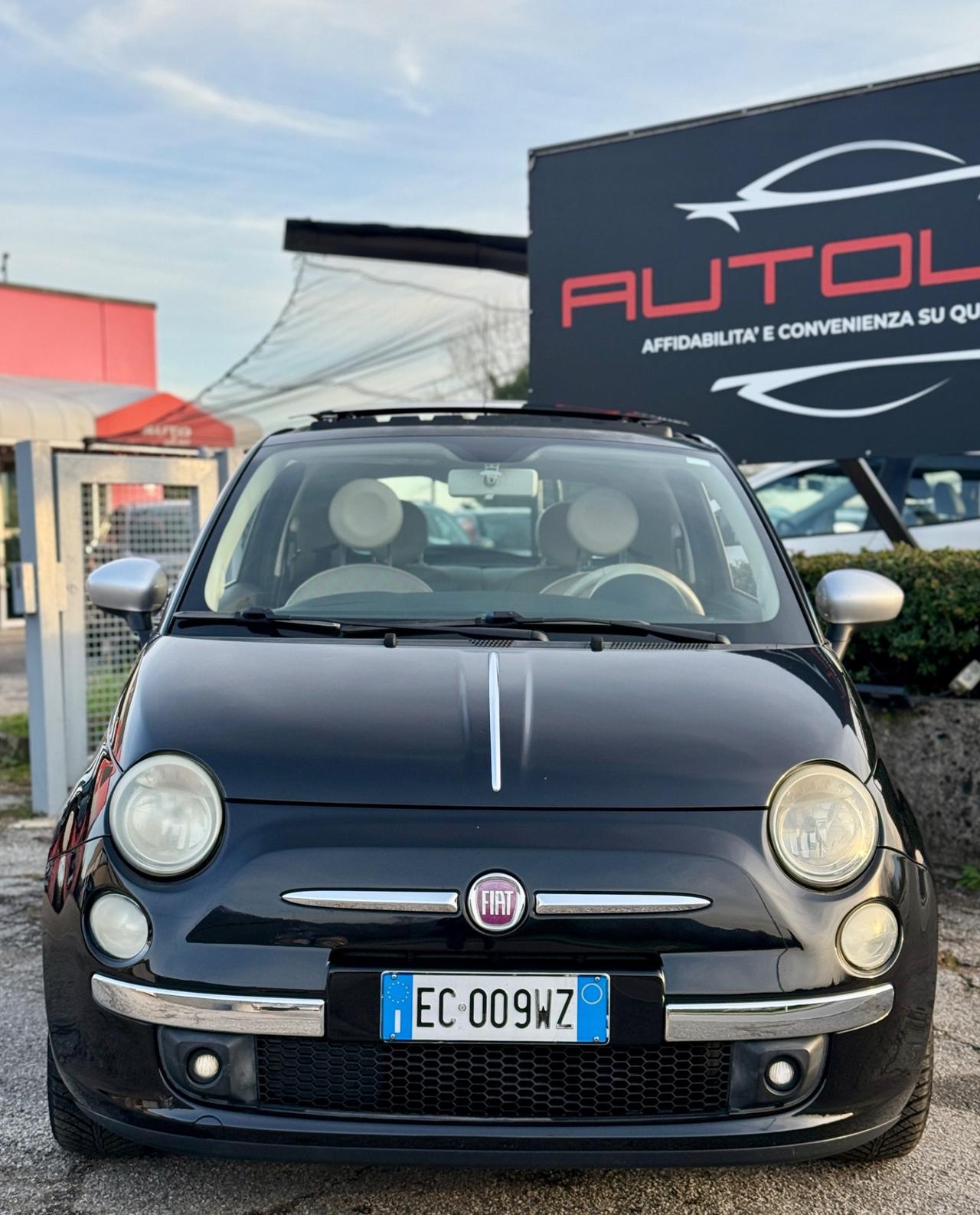 Fiat 500 1.2i Benzina 2010 TETTO APRIBILE