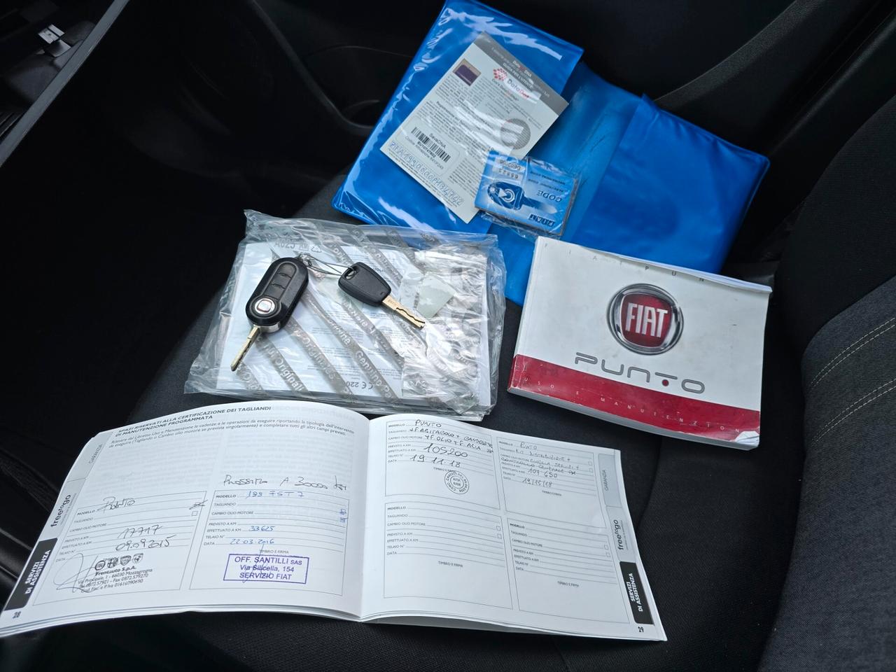 FIAT PUNTO YOUNG NATURAL POWER 2015 NUOVISSIMA