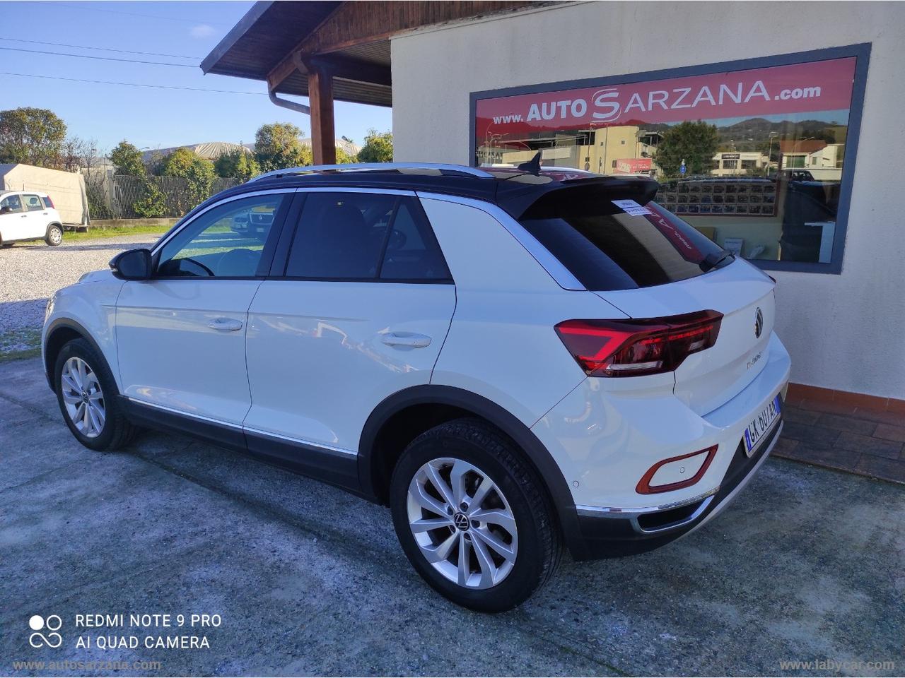 VOLKSWAGEN T-Roc 1.0 TSI Style BMT 3 ANNI GARANZIA -- 15GG SODDISFATTI O RIMBORSATI