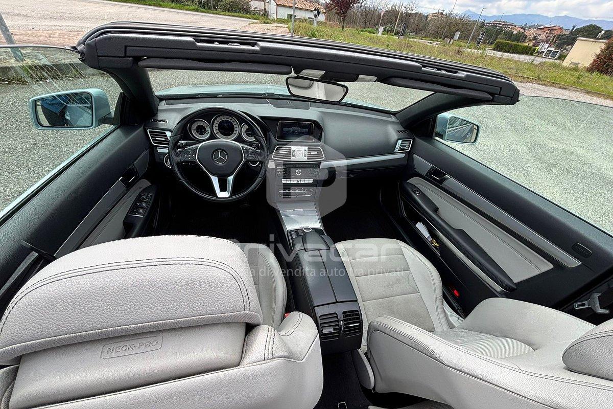 MERCEDES E 220 BlueTEC Cabrio Premium