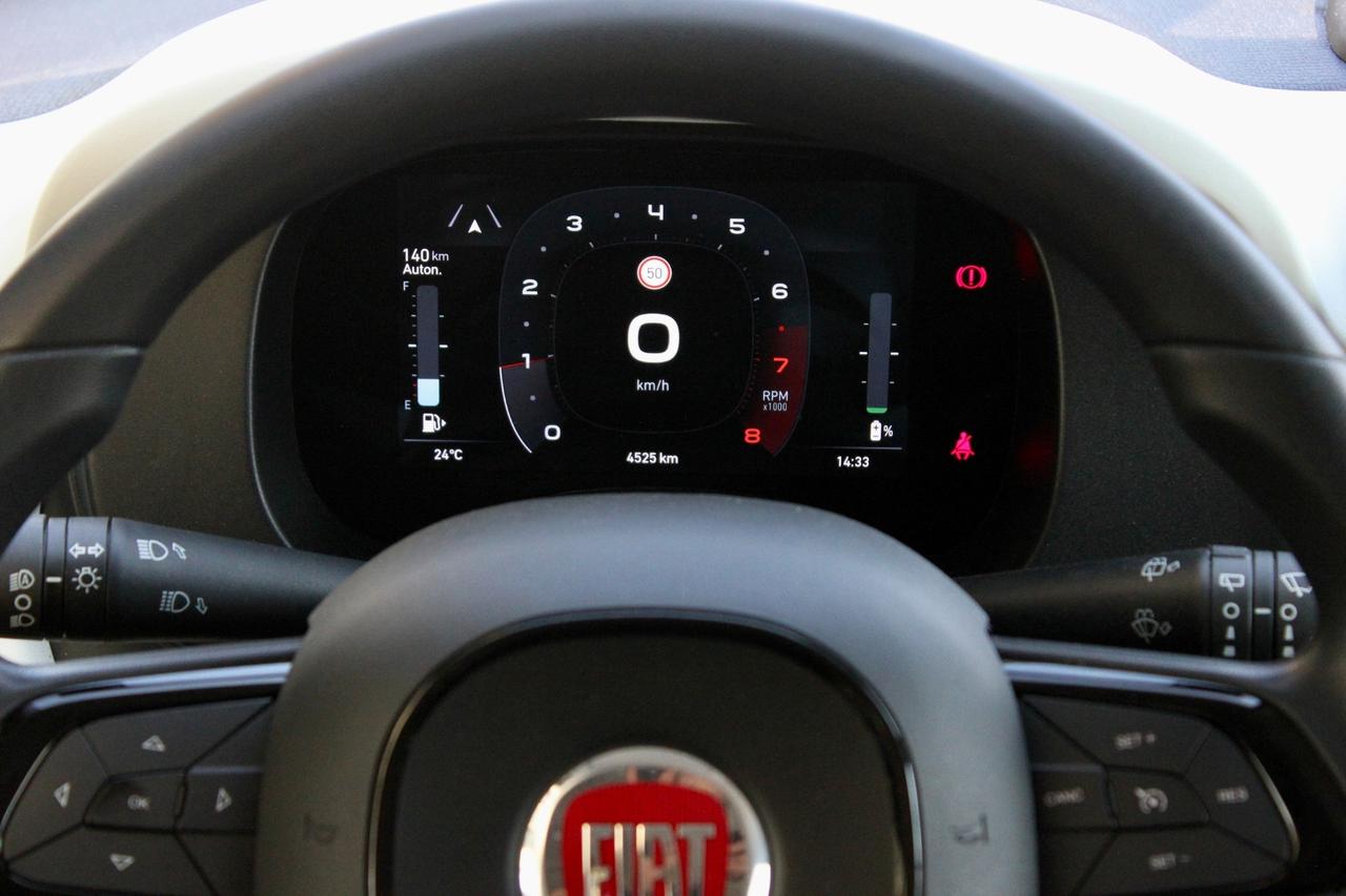 Fiat Panda 1.0 FireFly S&S Hybrid Pandina - Sensori posteriori - apple CarPlay & Android auto