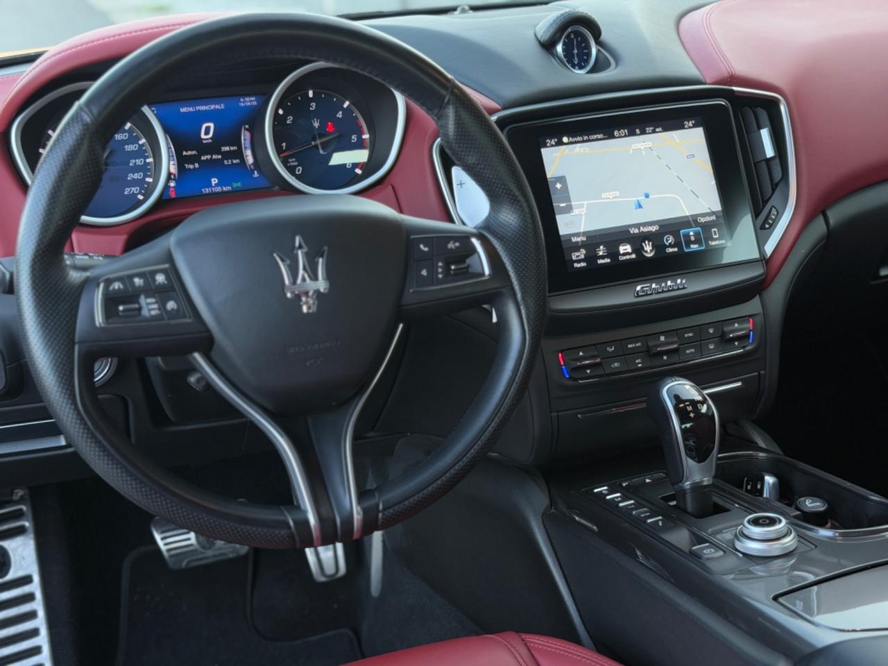 Maserati Ghibli V6 Nerissimo 250cv auto NO SUPERBOLLO!