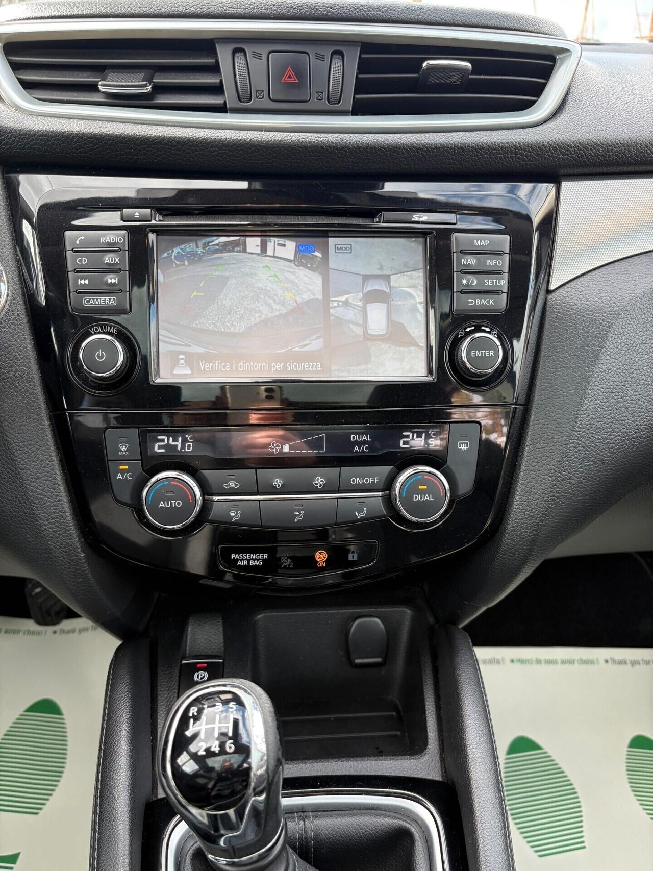 Nissan Qashqai N-tec 1.5 dCi (TETTO-NAVI-RETRO CAMERA)