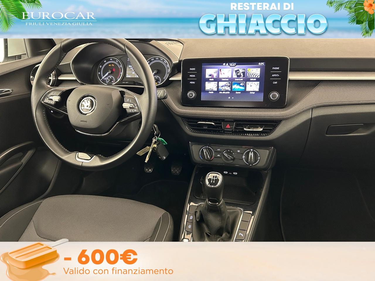 Skoda Fabia 1.0 mpi evo ambition 65cv