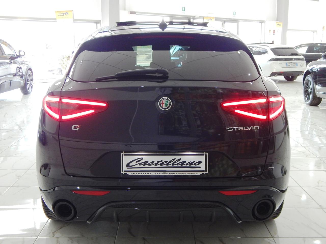 Alfa Romeo Stelvio 2.2 t Veloce Q4 210cv TETTO-NAVI-PELLE-PARK