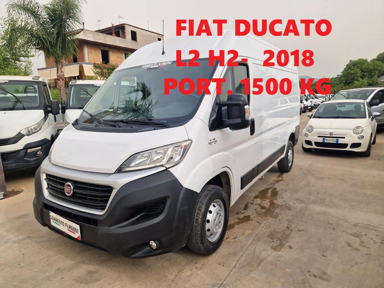 Fiat Ducato L2 H2 P. MEDIO 2 .3 MJT 130 CV -2018