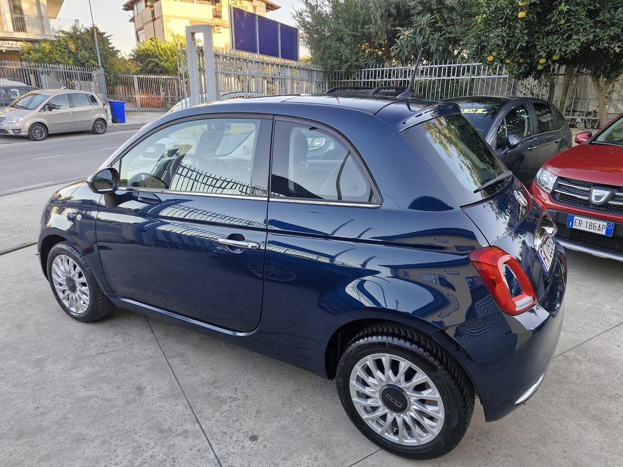 FIAT 500 1.2 BENZINA 69CV LOUNGE 80000KM ANNO 2017