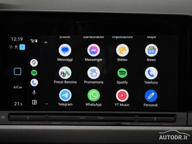 VOLKSWAGEN Golf 1.0 TSI EVO 110cv Life Virtual, ACC, AppConnect