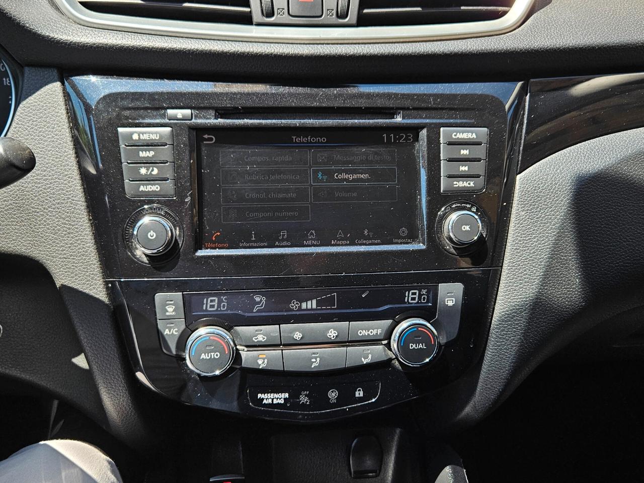 NISSAN QASHQAI 1500 DCI 115CV NAVI KM CERTIFICATI