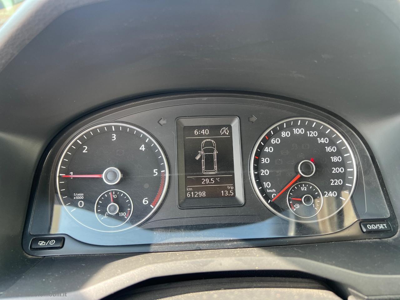 VOLKSWAGEN Caddy 2.0 TDI 102CV Kombi Maxi PASSO LUNGO 5 POSTI PEDANA POSTERIORE
