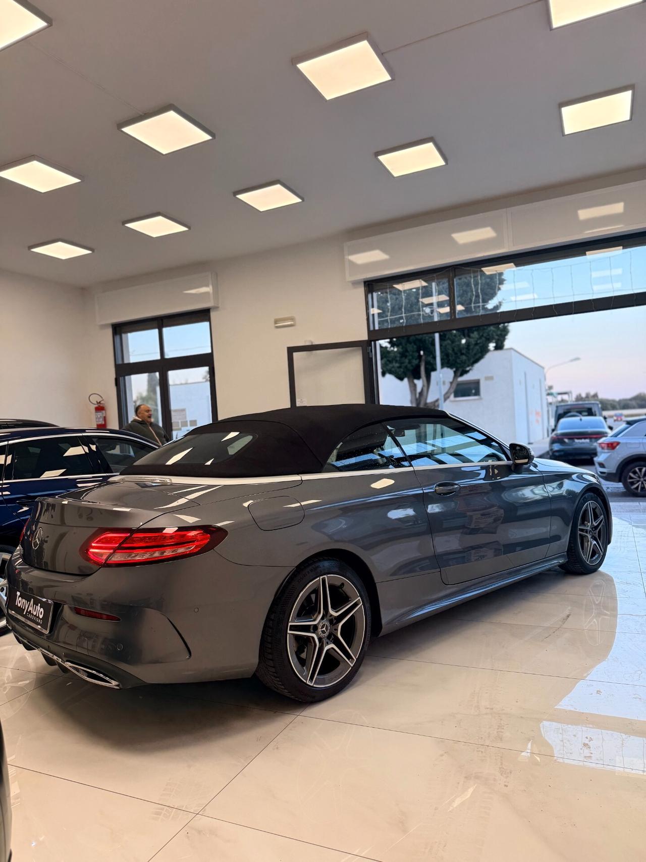 Mercedes-benz C 220 d AutoCABRIO Premium Plus automatica con LUCI SOFFUSE,VIRTUAL COCKPIT,TELECAMERA,APPLE CARPLAY,NAVI