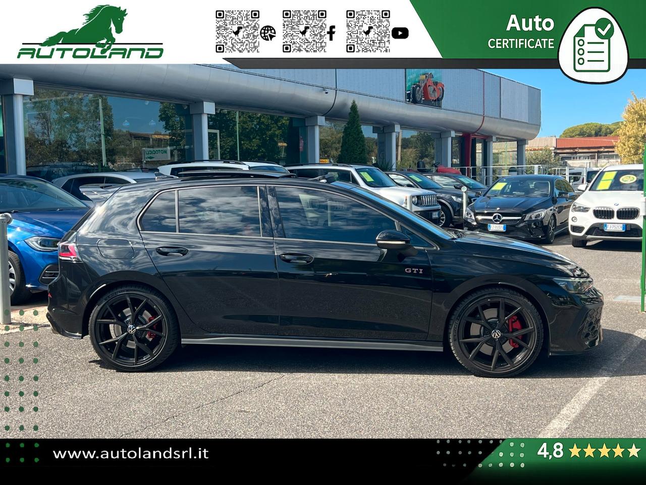 Volkswagen Golf 2.0 tsi GTI 265cv dsg TETTO - HEAD UP - PELLE - SEDILI VENTILATI