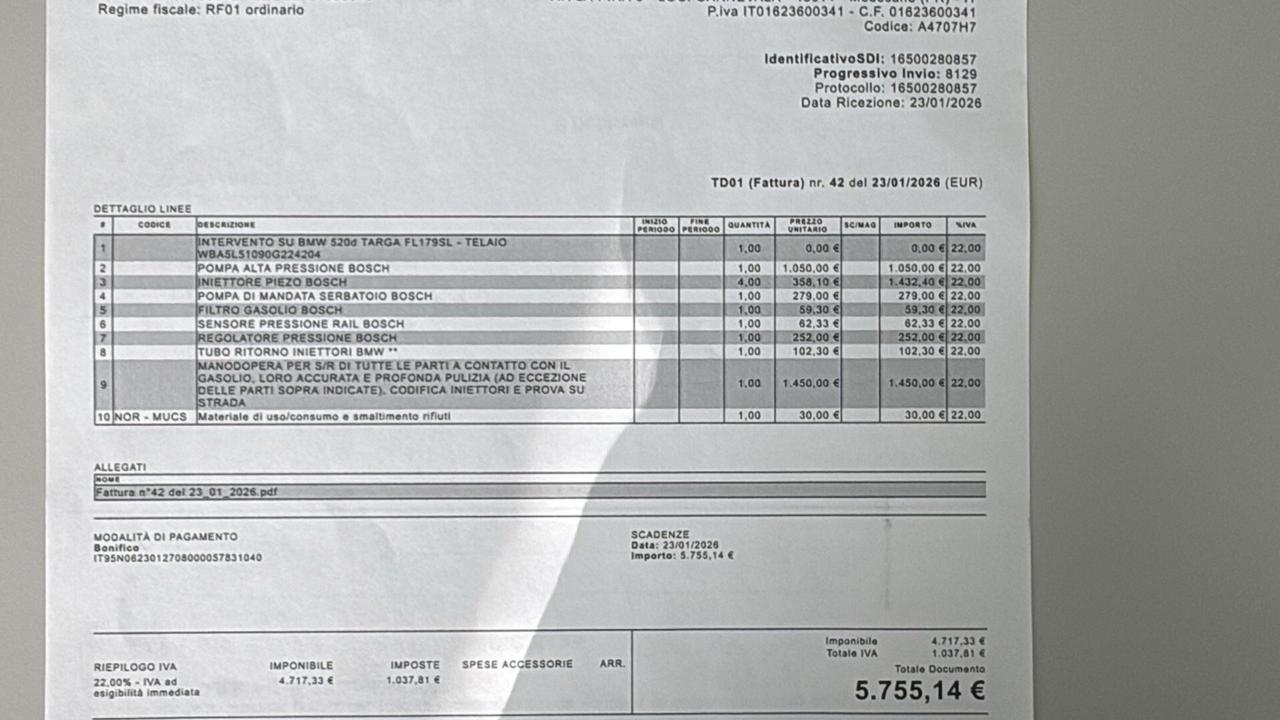 Bmw 520d xDrive Touring Msport -Full