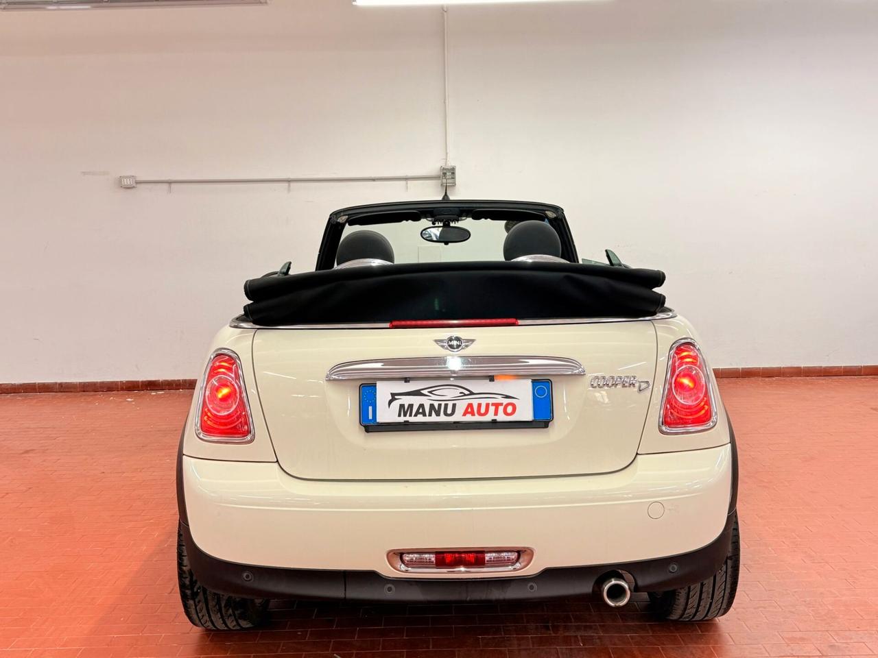 Mini Cooper 1.6D Cabrio 111cv R57 ok Neopatentati