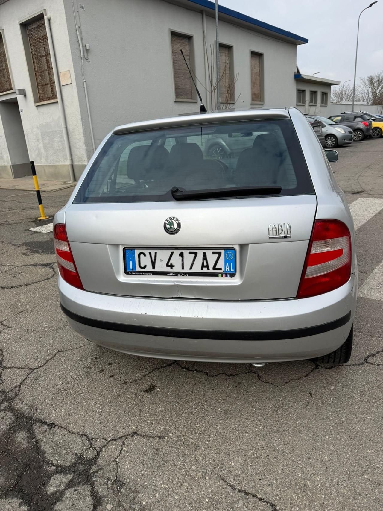 SKODA FABIA 1.4 DIESEL NEOPATENTATI 75 CV 55 KW