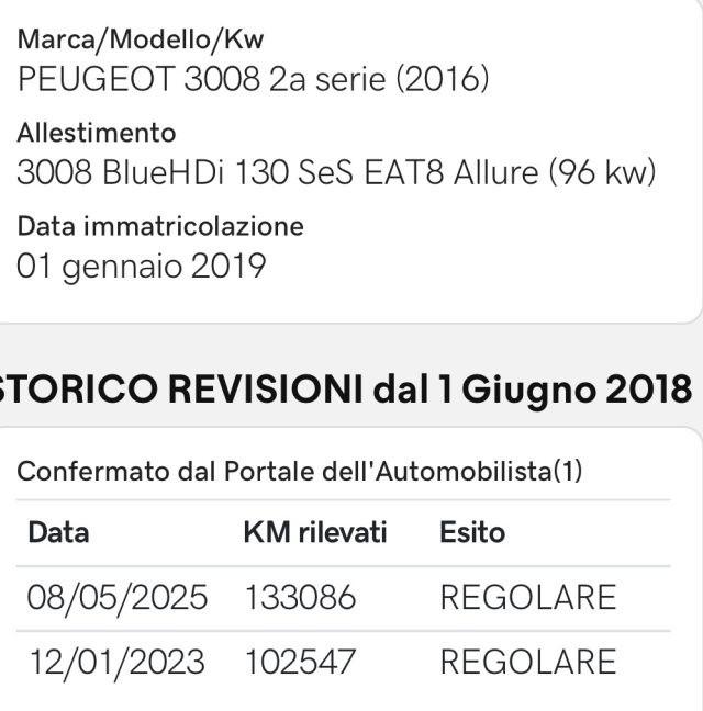 PEUGEOT 3008 BlueHDi 130 S&S EAT8 Allure