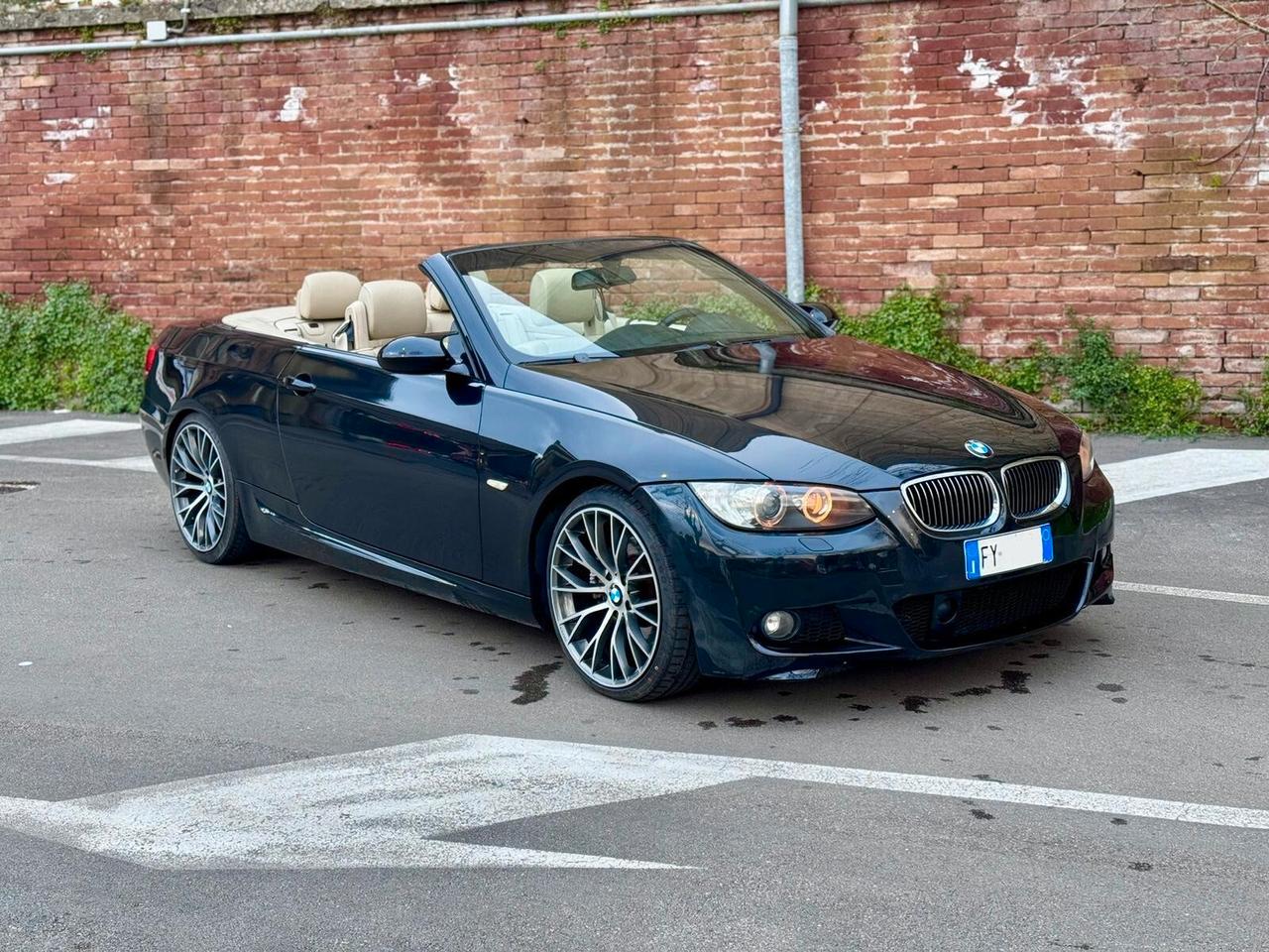 Bmw 325 325d cat Cabrio Msport, DISPONIBILE SEDE DI VELLETRI, TOTALMENTE ORIGINALE, DA VETRINA