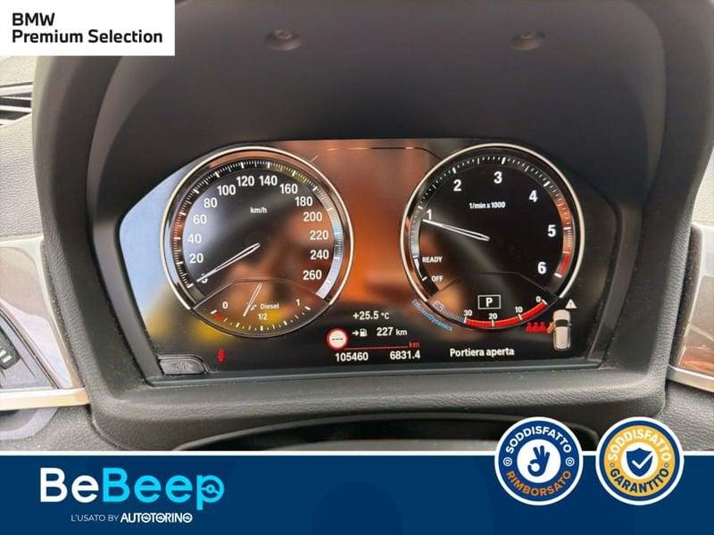 BMW X1 SDRIVE18D XLINE AUTO MY18