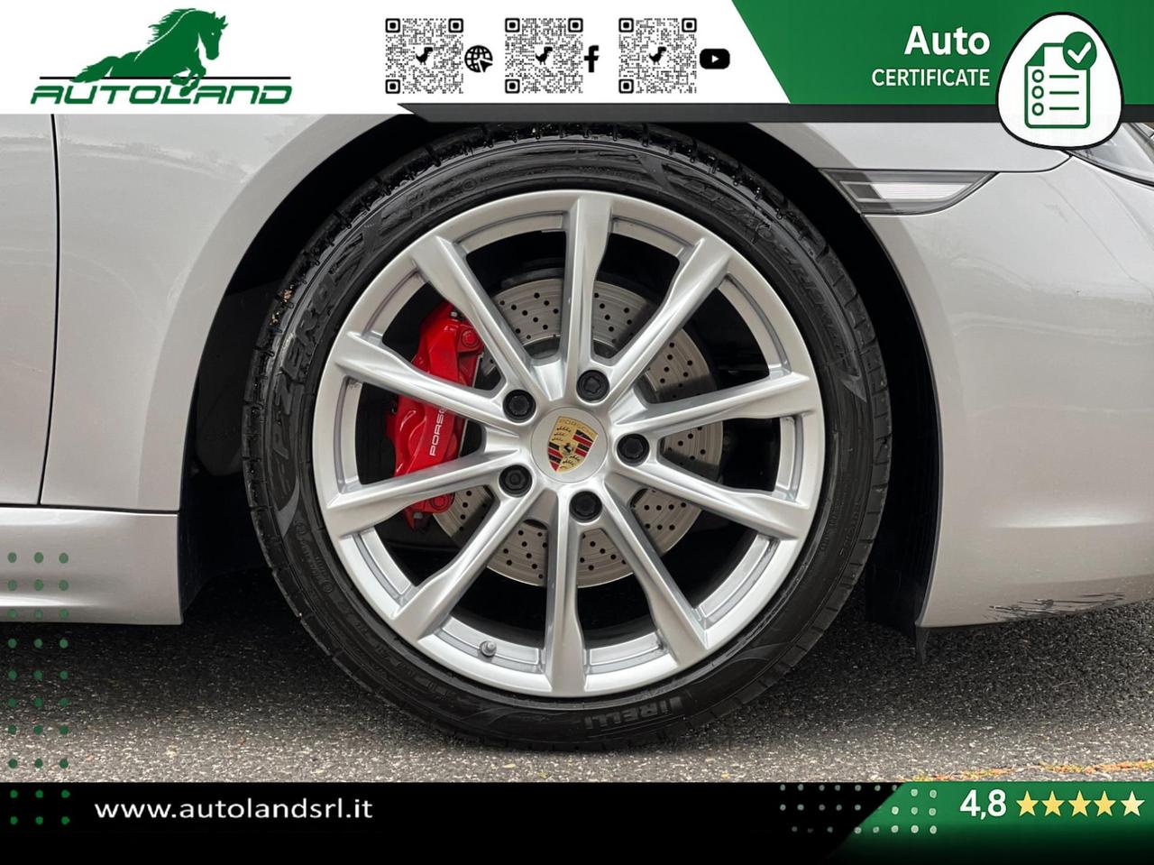 Porsche 718 Cayman 2.0 300cv pdk UNIPRO UFFICIALE