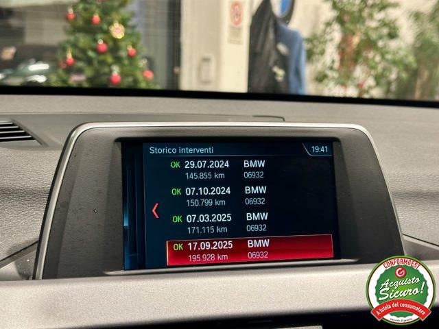 BMW X1 sDrive16d Advantage *NEOPATENTATI*TAGLIANDI BMW*