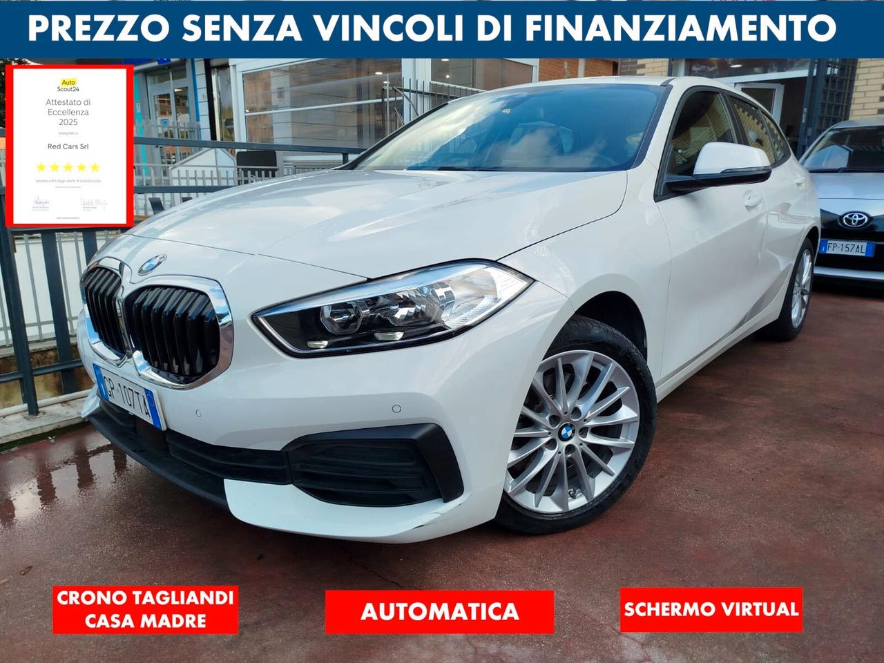 Bmw 116d AUTOMATICO *PREZZO VERO* UNIPRO-GARANZIA 12 M- IVA DEDUCIBILE