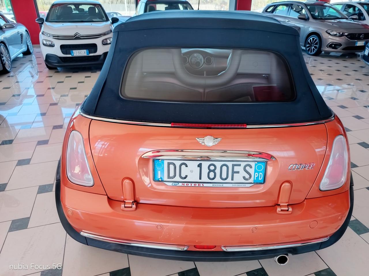 Mini 1.6 16V Cooper Cabrio