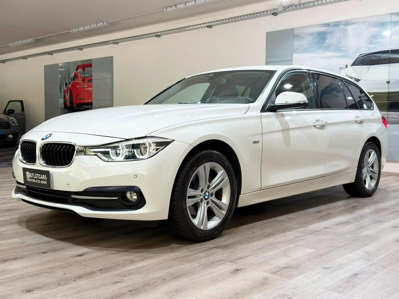 BMW 318D TOURING XDRIVE 2.0 150cv GANCIO TRAINO