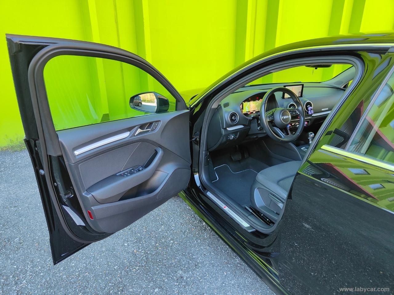 AUDI A3 SPB 35 TDI S tronic S-LINE VIRTUAL TAGLIANDI UFFICIALI