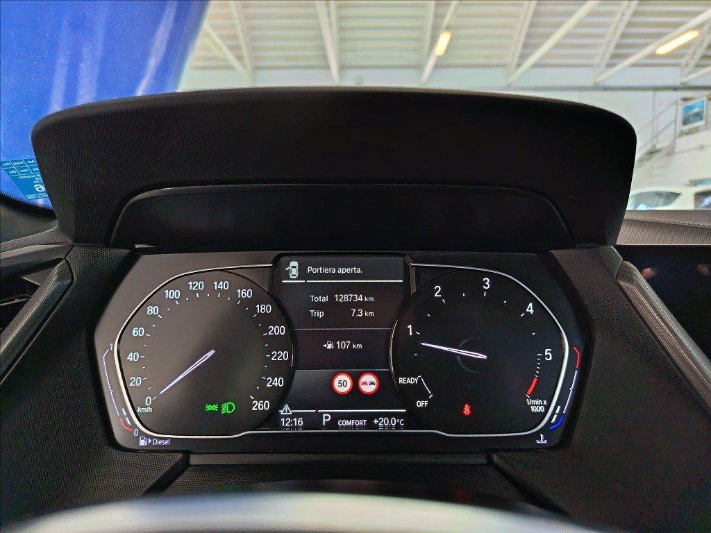 BMW 118d Msport auto del 2020