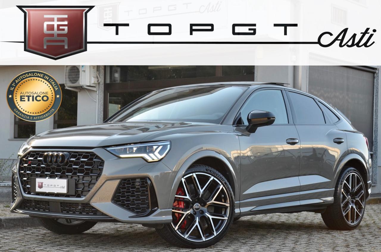 AUDI RSQ3 SPORTBACK 2.5 EDITION 10 YEARS QUATTRO 400cv S-TRONIC, BOLLO E SUPER 4/27, CARBOCERAMICA, TETTO, SEDILI CARBONIO, MATRIX, HI-FI SONOS, PERMUTE