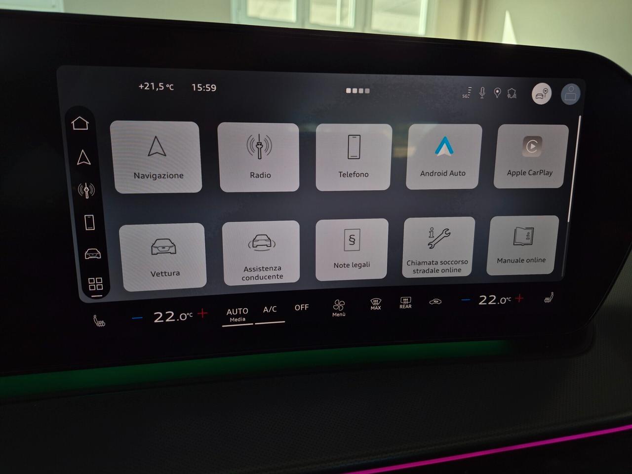 Audi Q3 SPORTBACK TFSI S LINE EDITION S-TRONIC *NUOVO MODELLO* TETTO APRIBILE PANORAMICO MATRIX COCKPIT CARPLAY TECH PLUS