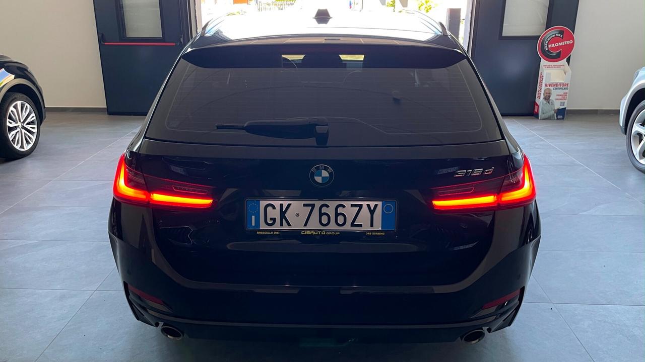 BMW 318D 48V TOURING ADVANTAGE 2.0 150CV - FARI FULL LED, VIRTUAL COCKPIT