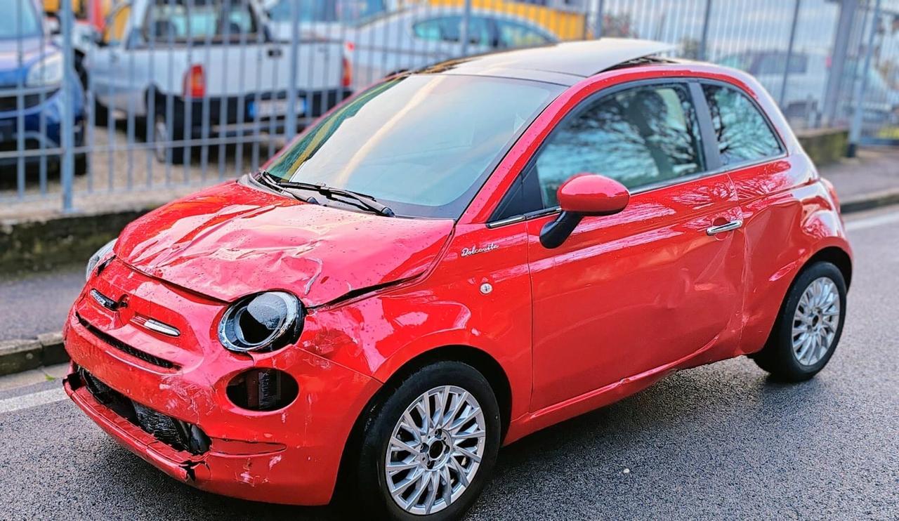 Fiat 500 1.0 Hybrid Dolcevita Incidentata