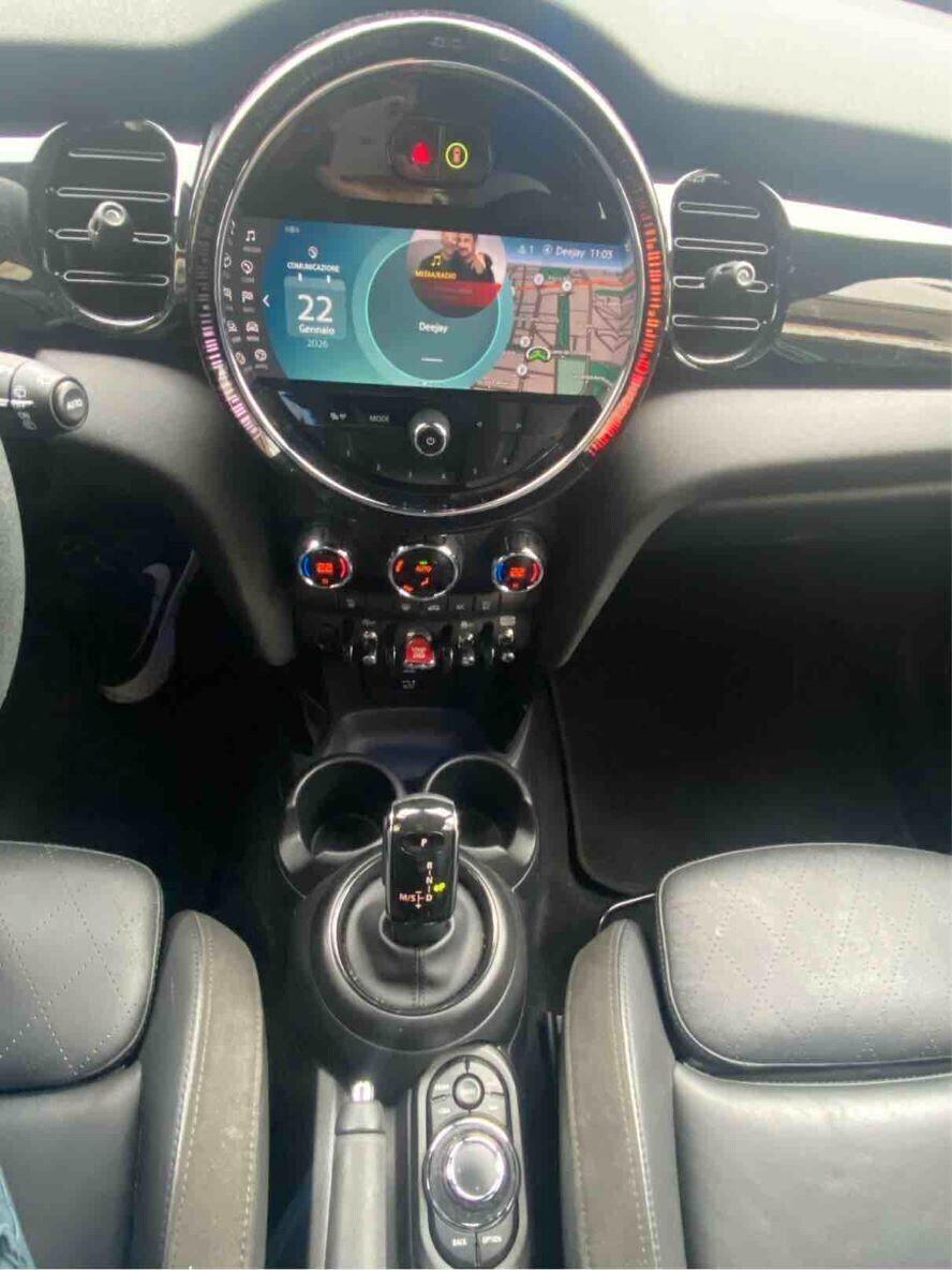 Mini 1.5 COOPER 5 porte INTERNI PELLE NAVY