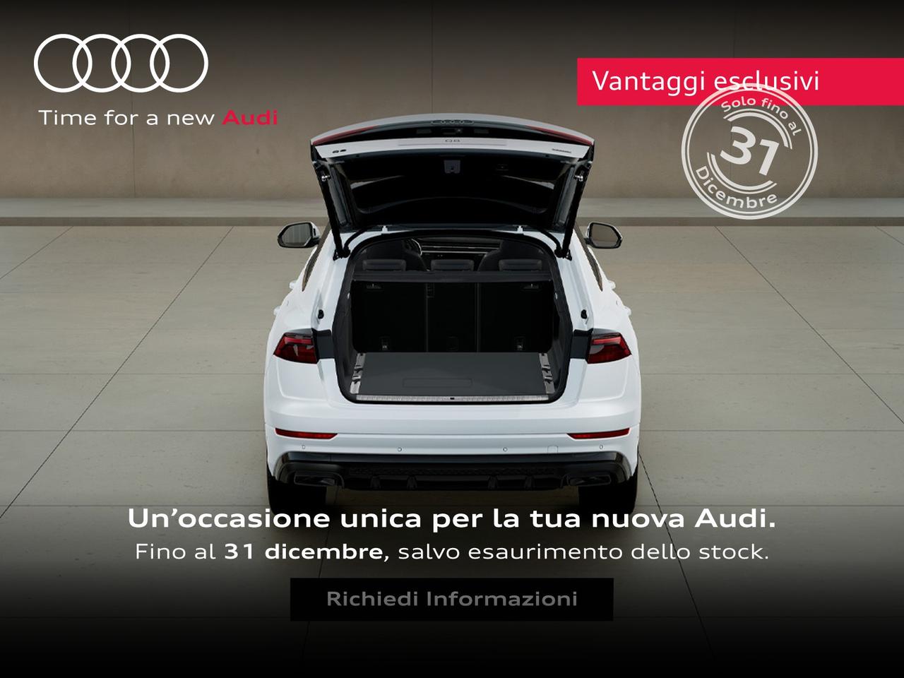 Audi Q8 55 3.0 tfsi e s line edition quattro tiptronic