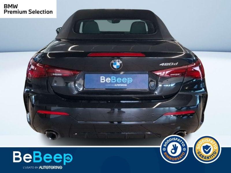 BMW Serie 4 Cabrio 420D CABRIO MHEV 48V MSPORT PRO AUTO