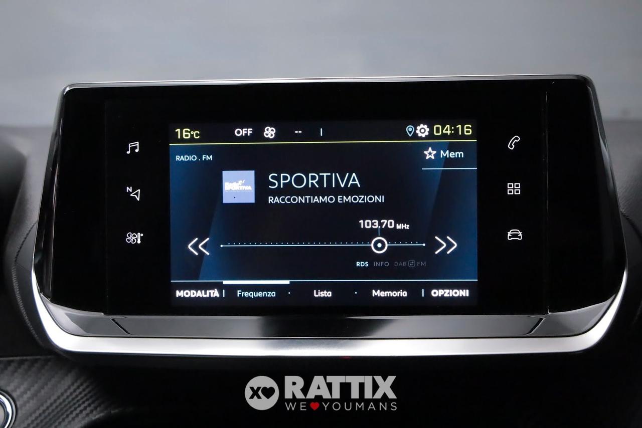 Peugeot e-208 motore elettrico 100kW Active Pack