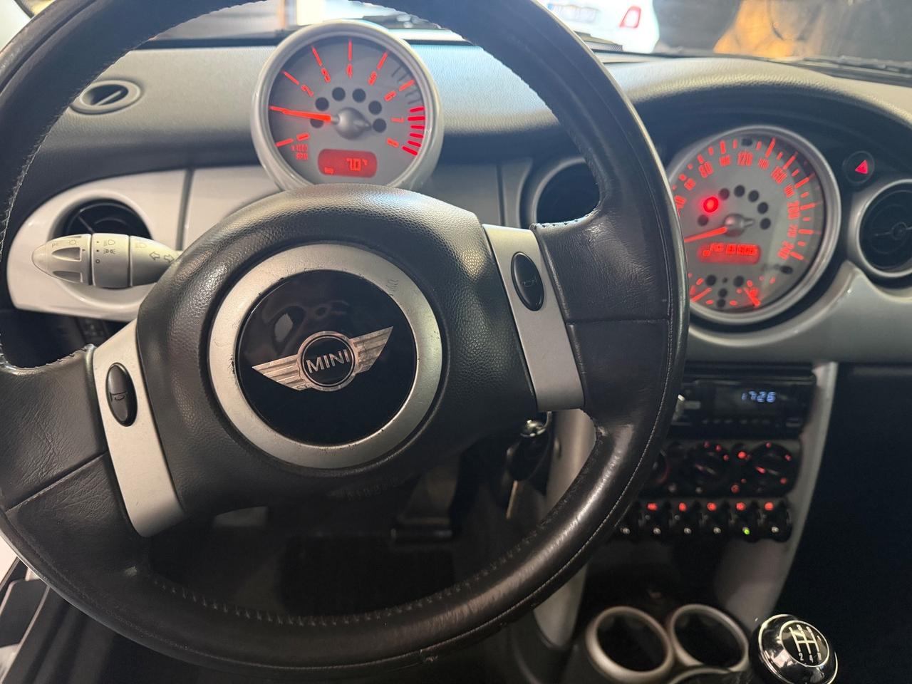 Mini 1.6 16V euro4benzina *pelle*cerchi in lega*