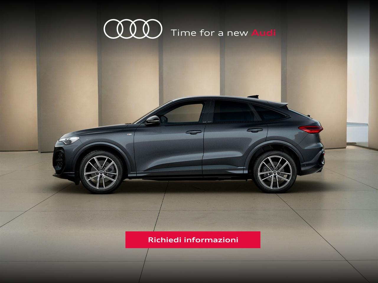 Audi Q5 sportback 2.0 tdi mhev+ s line edition quattro 204cv s-tronic