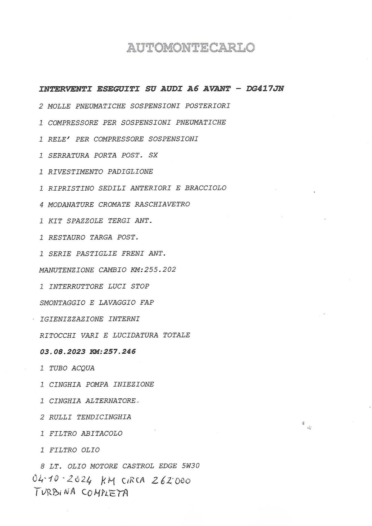 Audi A6 Avant 3.0 V6 TDI F.AP. quattro