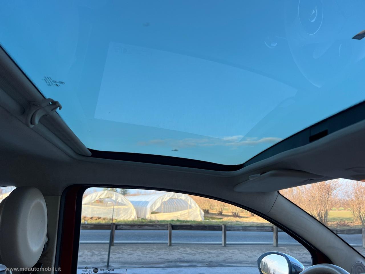 FIAT 500 1.2 Lounge SOLO KM.112000 TETTO PANORAMA