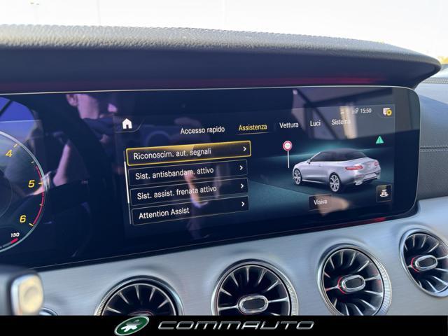 MERCEDES-BENZ E 220 d Auto Cabrio Premium