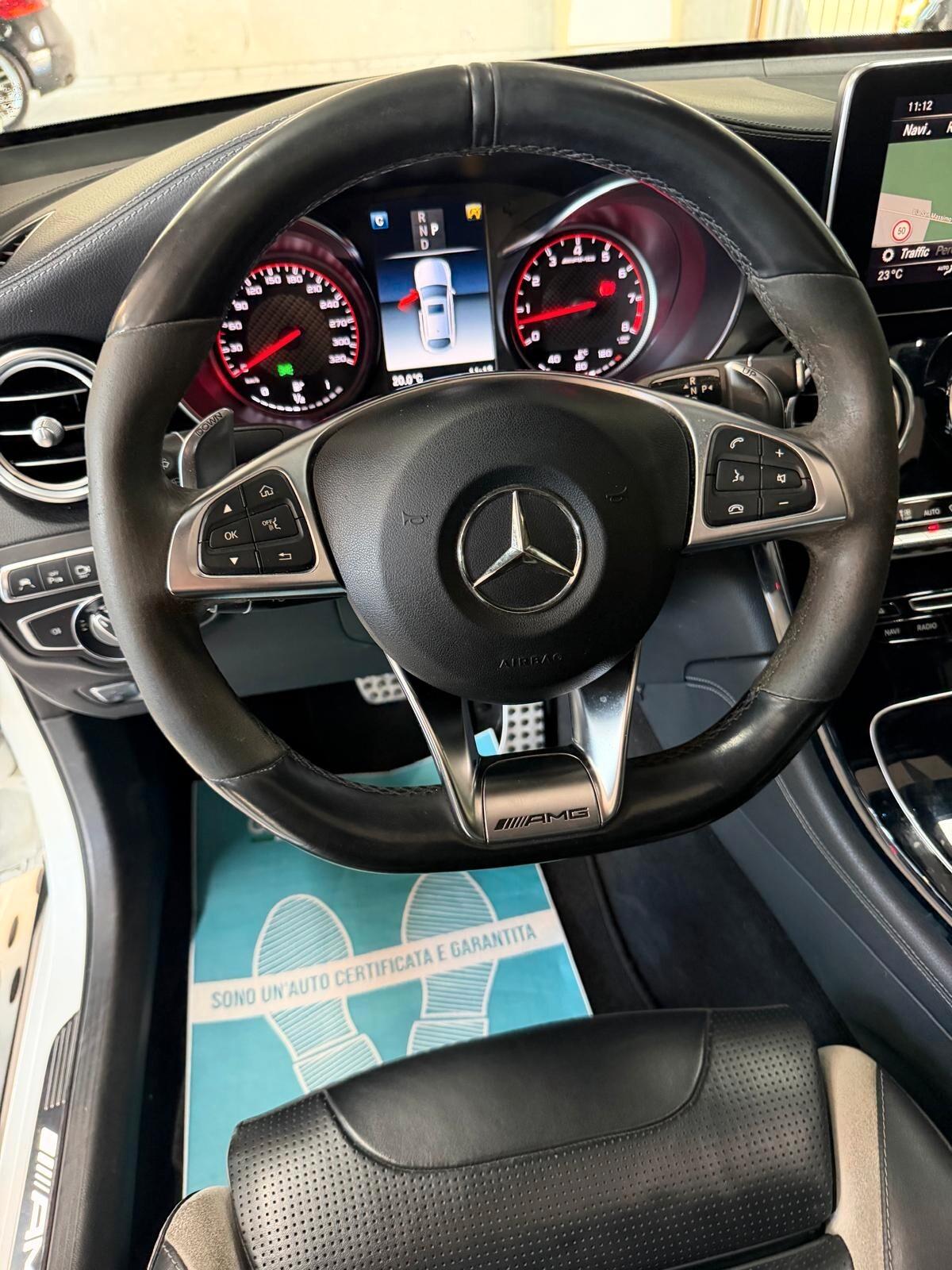 Mercedes-benz GLC 63 AMG Tetto+Burmester+21+TagliandiCertificati