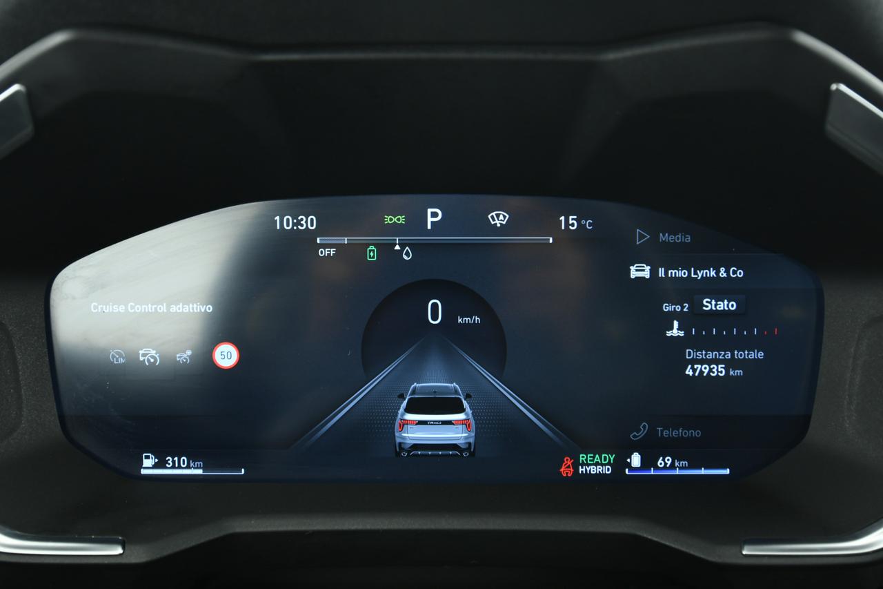 Lynk & Co 01 1.5 td phev auto TETTO PANO+ACC+CAMERA 360+APP CONNECT