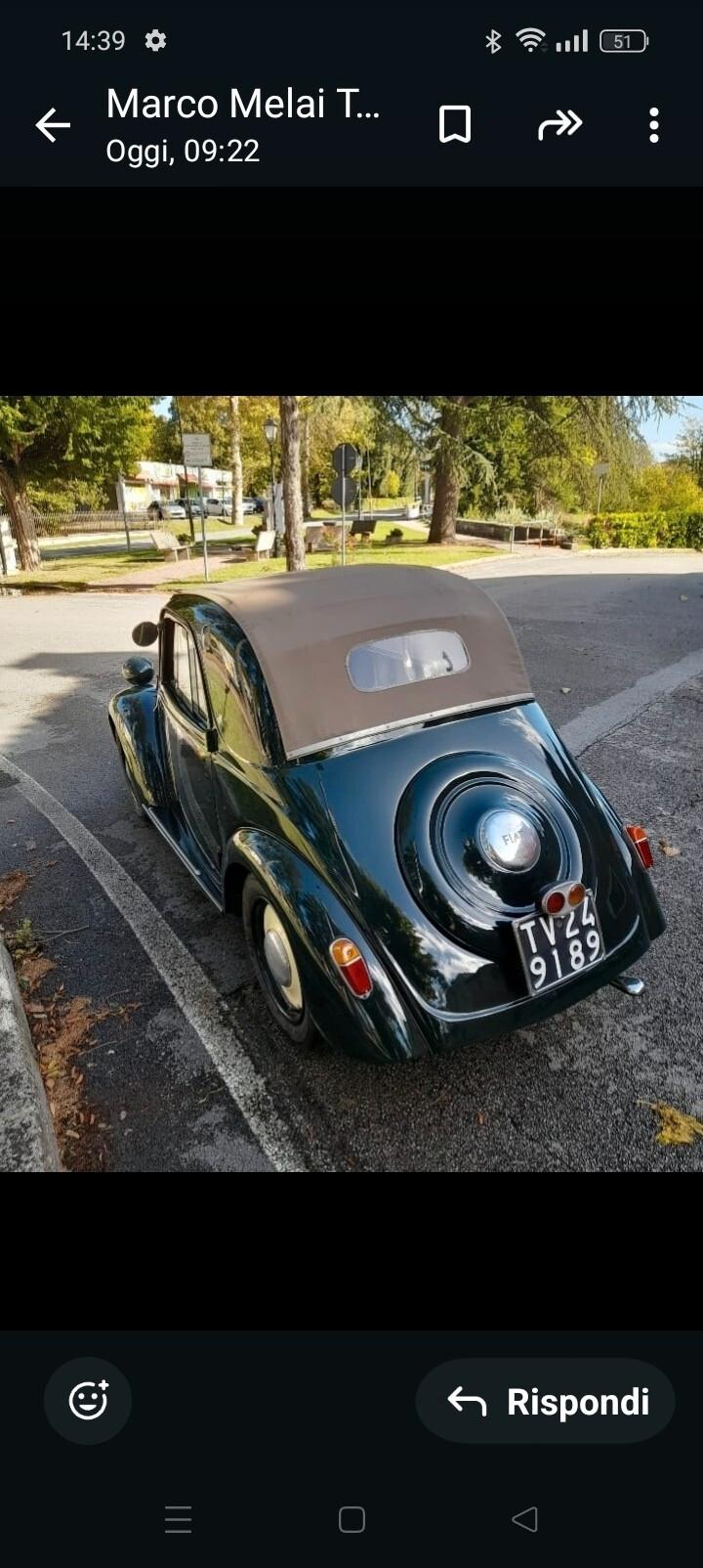 Fiat 500 Topolino A