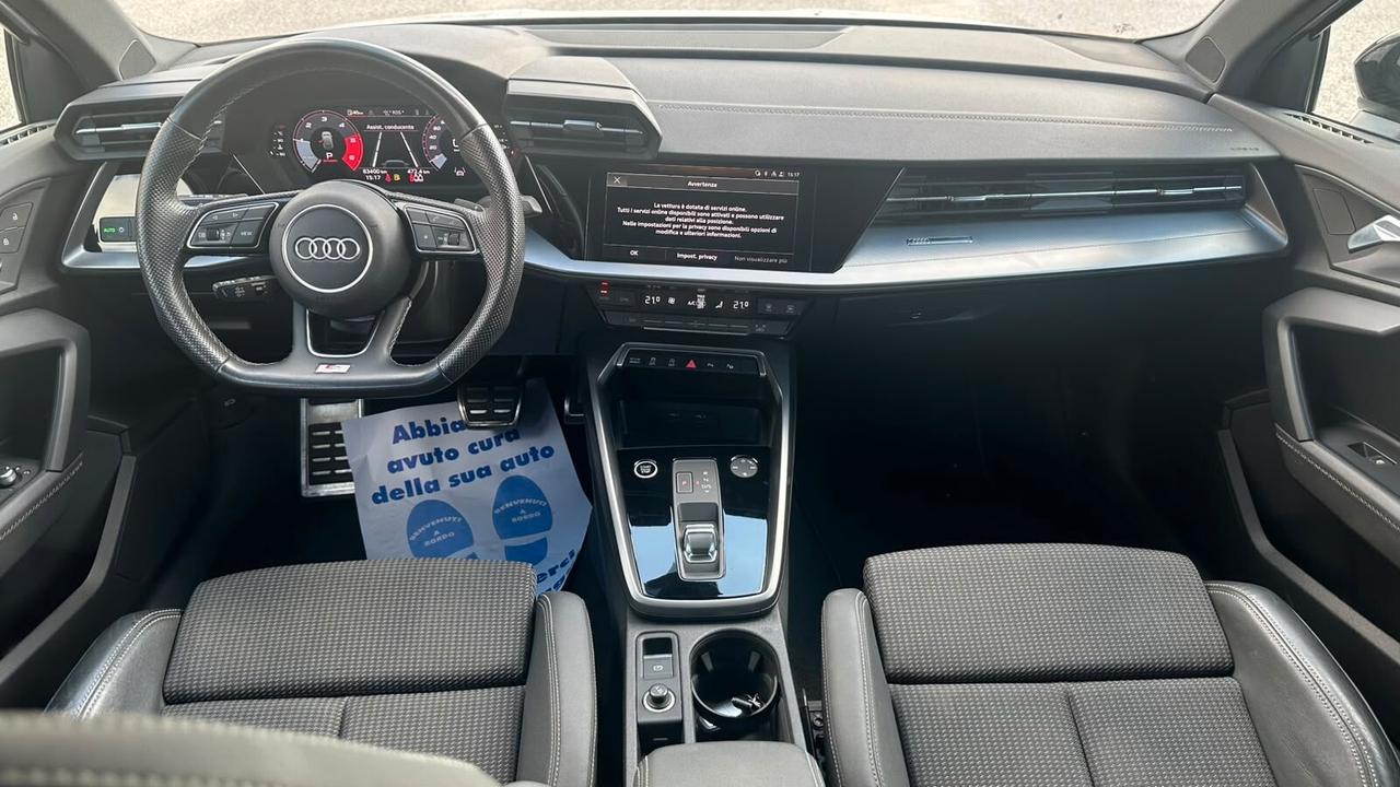 AUDI A3 SPORTBACK 35 TDI S TRONIC S LINE – 150 CV – 09/2023
