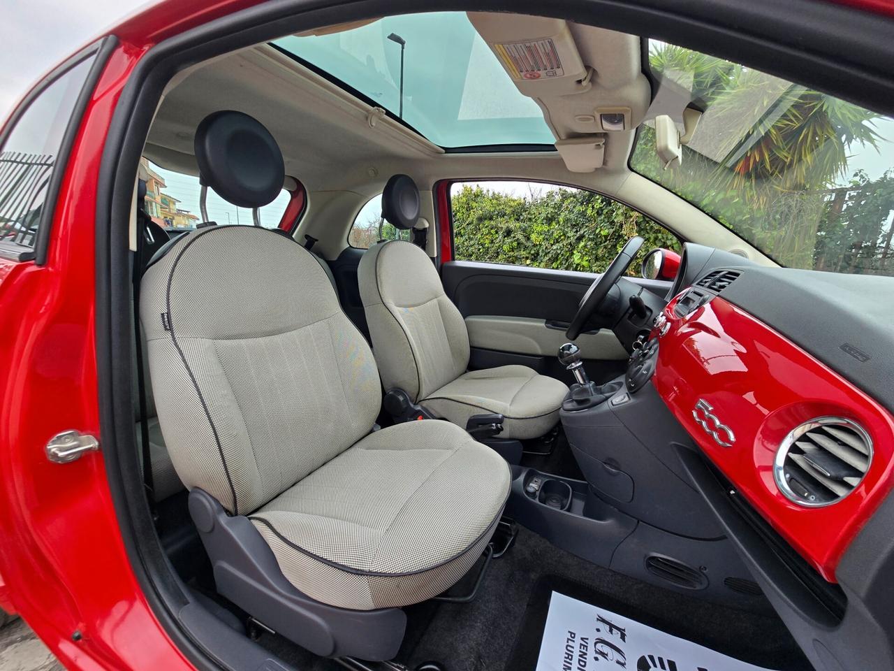 FIAT 500 LOUNGE 1.3 M-JET 2012 NUOVISSIMA