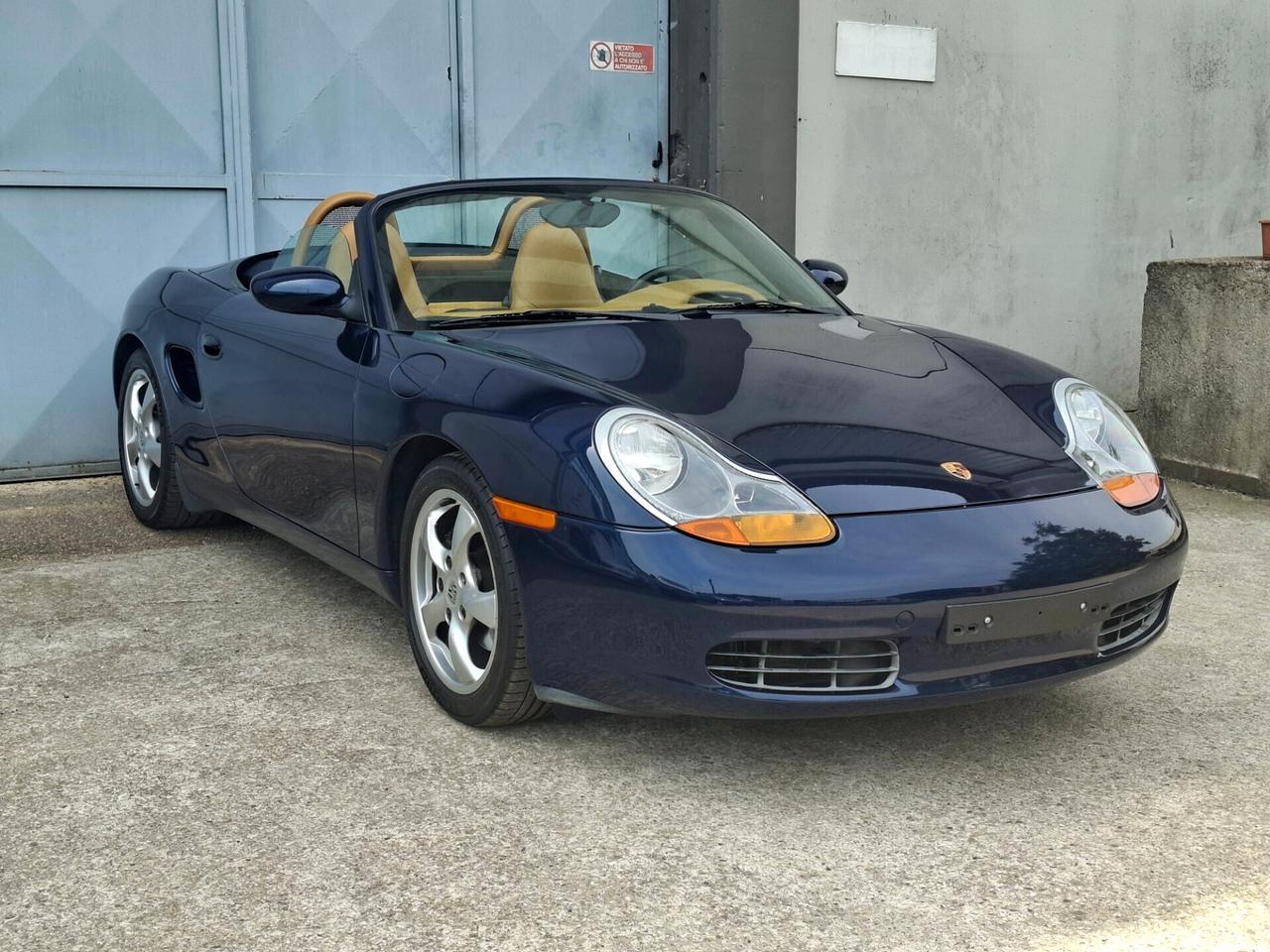 Porsche Boxster 986 2.7 220 cv *BLU/BEIGE*HARD TOP*