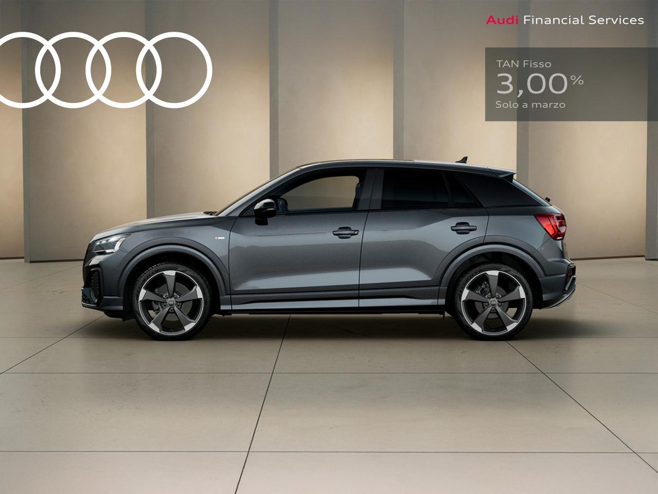 Audi Q2 35 2.0 tdi identity black quattro s-tronic